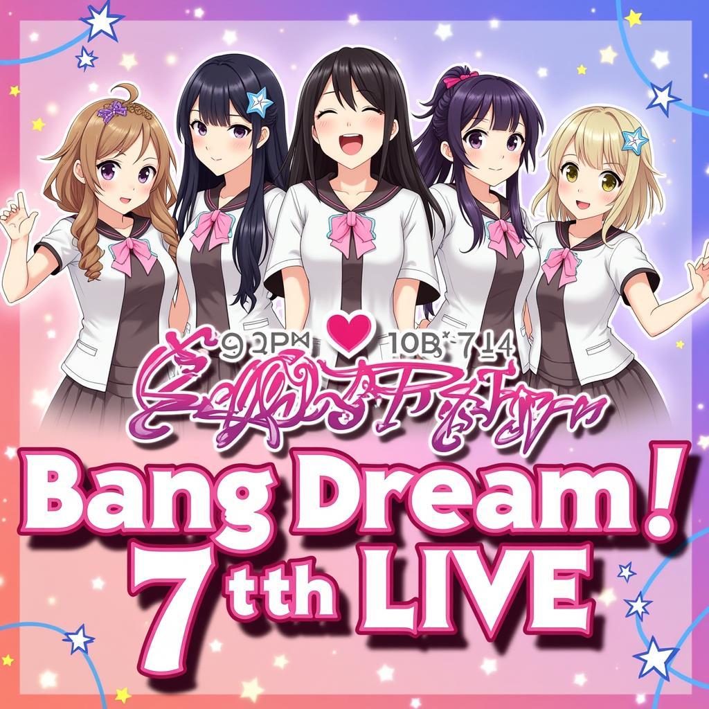 Poster Bang Dream! 7th Live