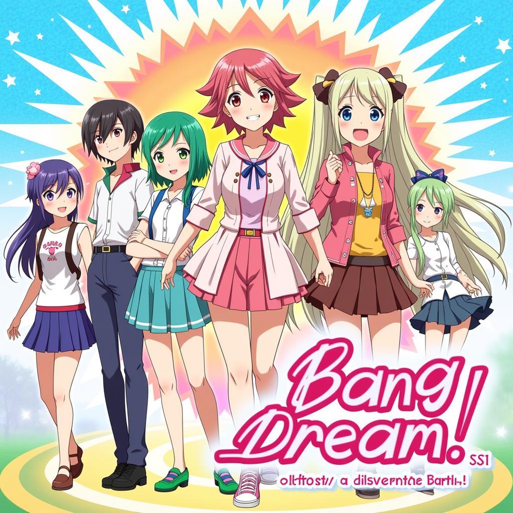 Poster chính thức của Bang Dream! SS1