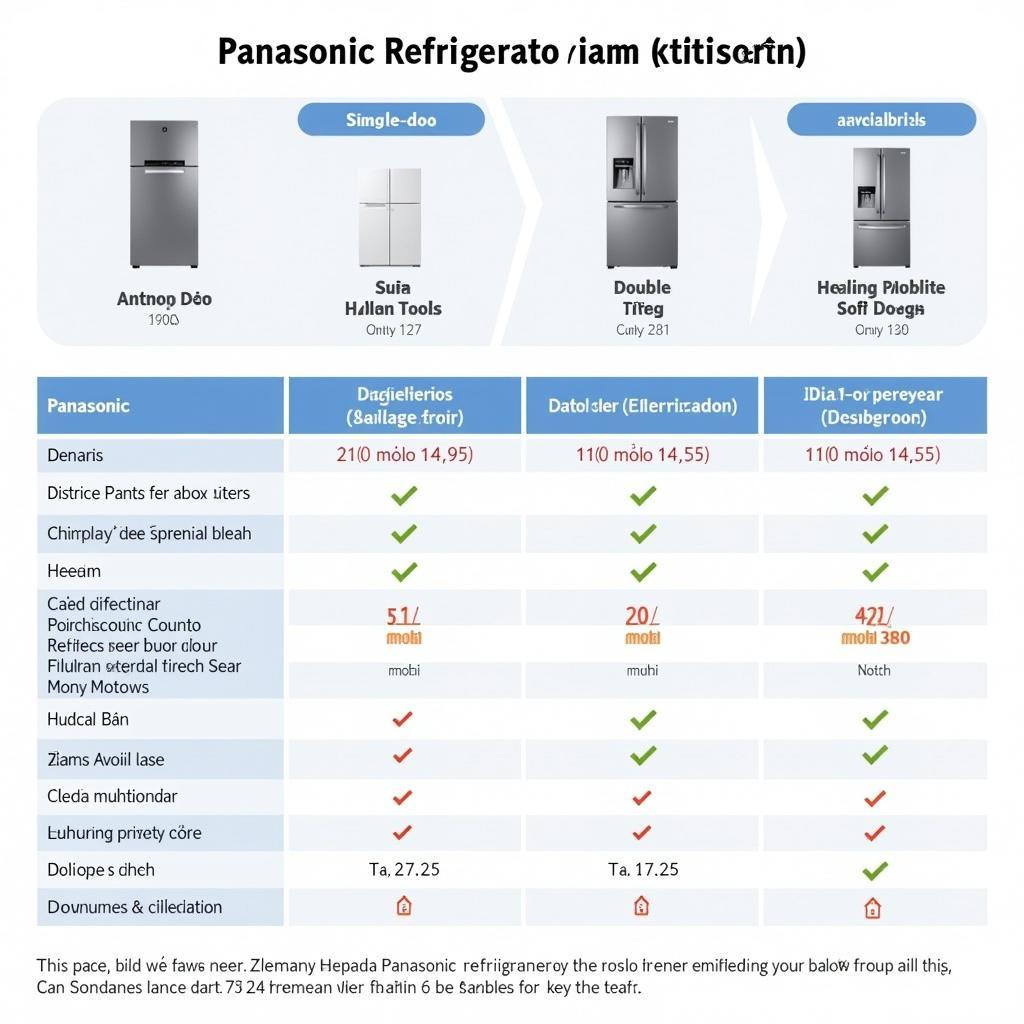 Bảng giá tủ lạnh Panasonic tại Hà Nội