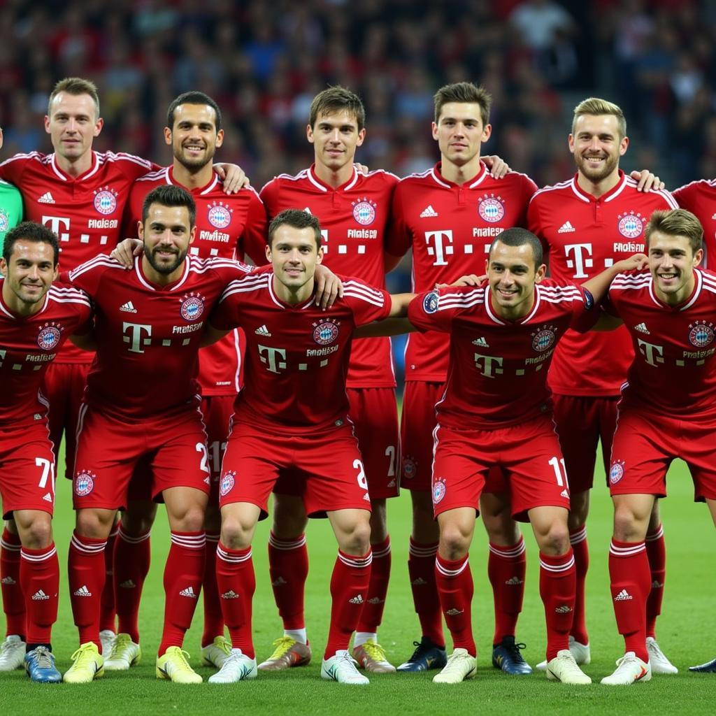 Bayern Munich đội bóng giành chức vô địch Bundesliga 2013