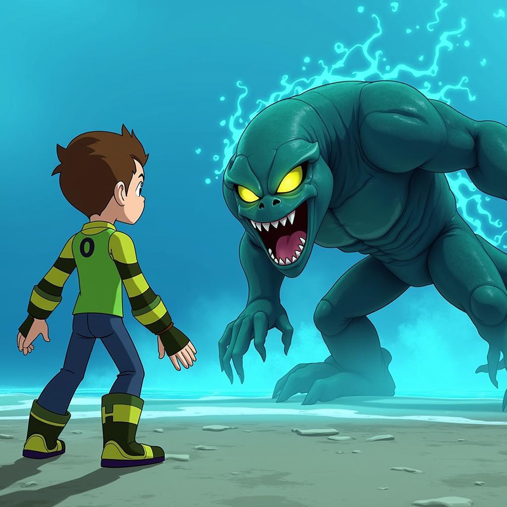 Hình ảnh minh họa cho game Ben10 Hải Người