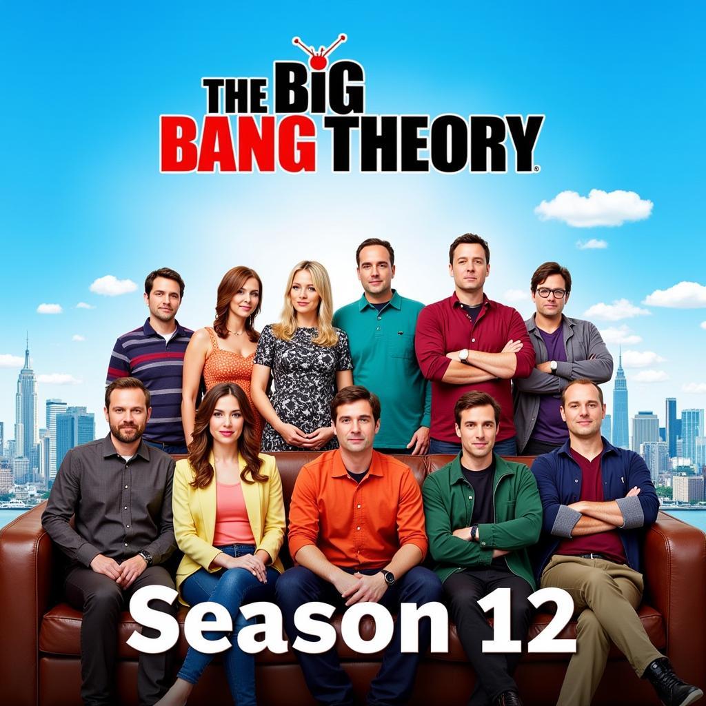 Poster của mùa 12 Big Bang Theory