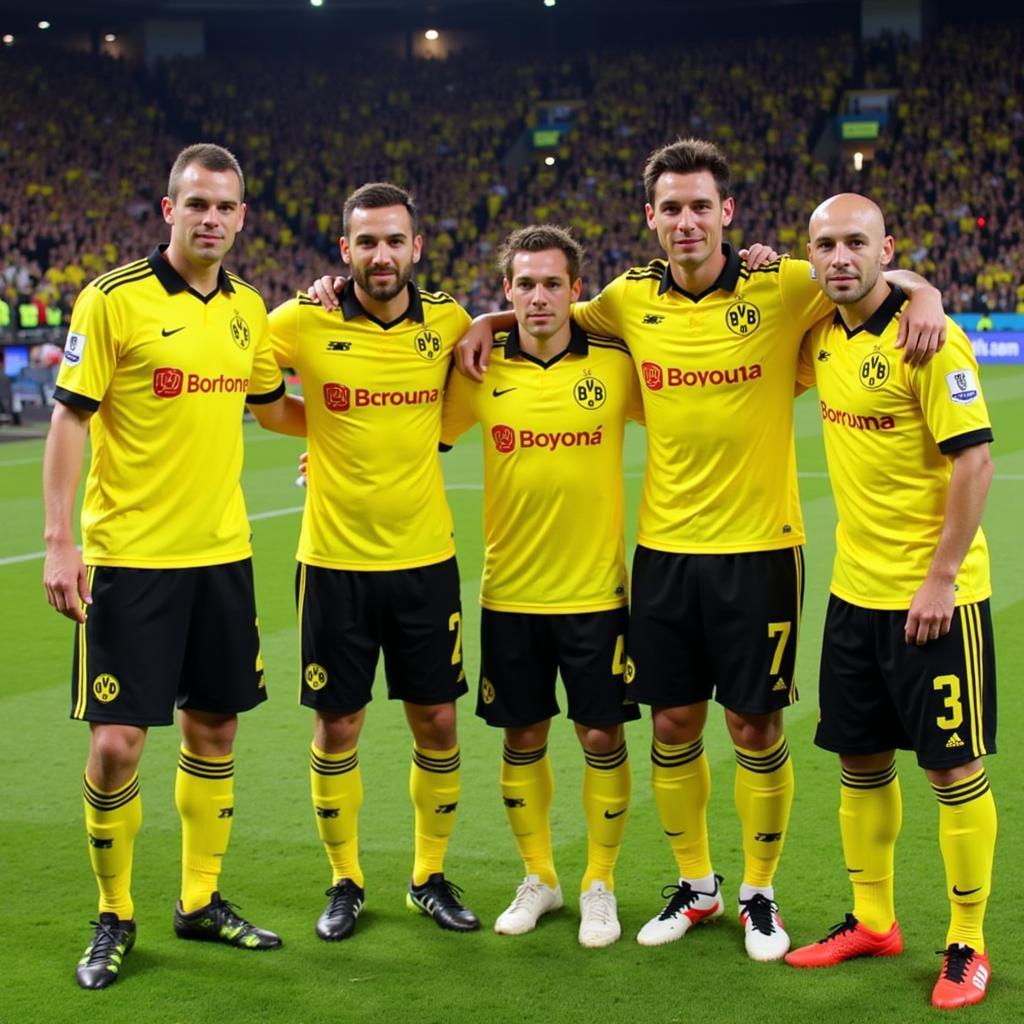 Borussia Dortmund đội bóng giành vị trí Á quân Bundesliga 2013