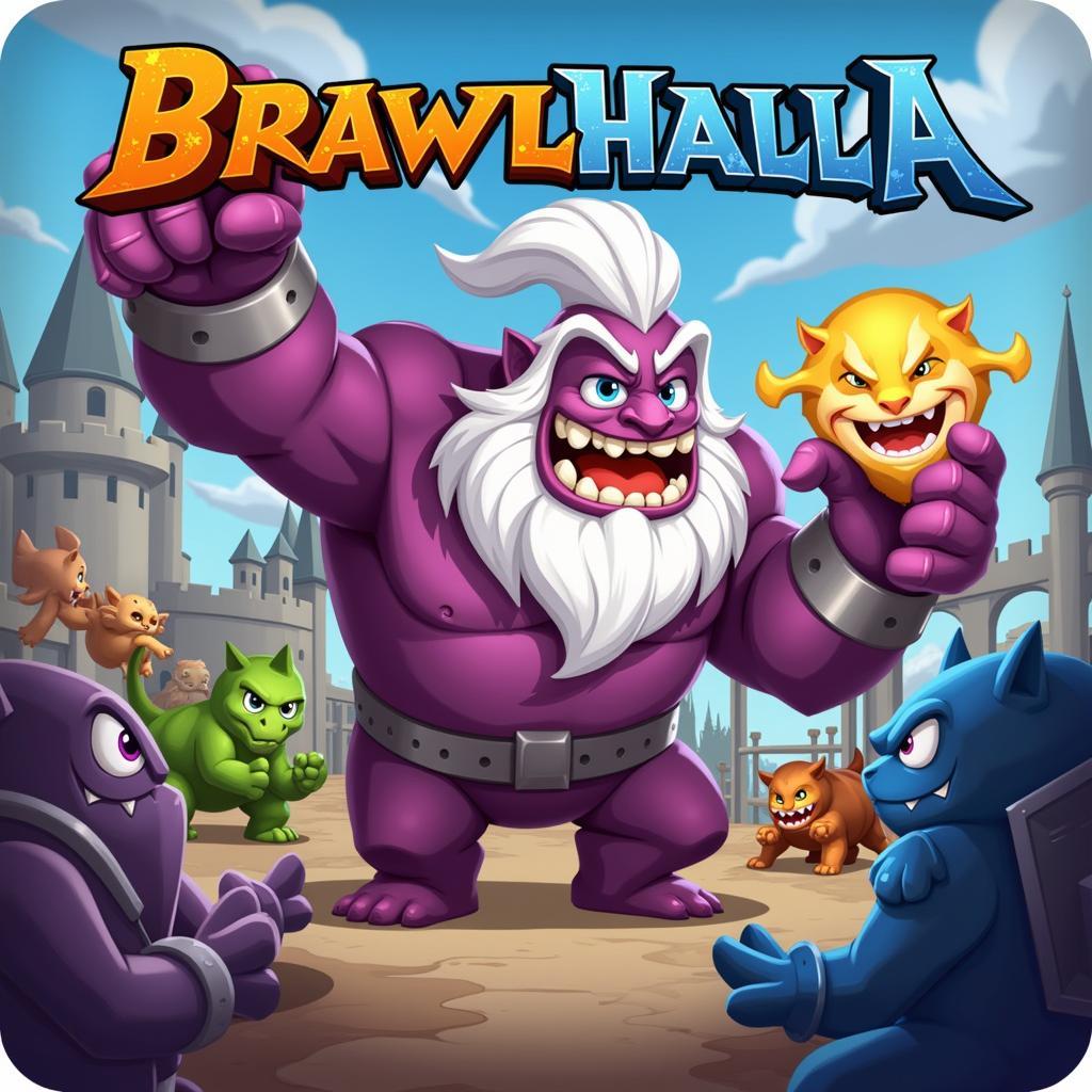 Game Brawlhalla: Chiến trường vô định, đối kháng, đánh đấm, nhân vật, kỹ năng, phong cách chiến đấu