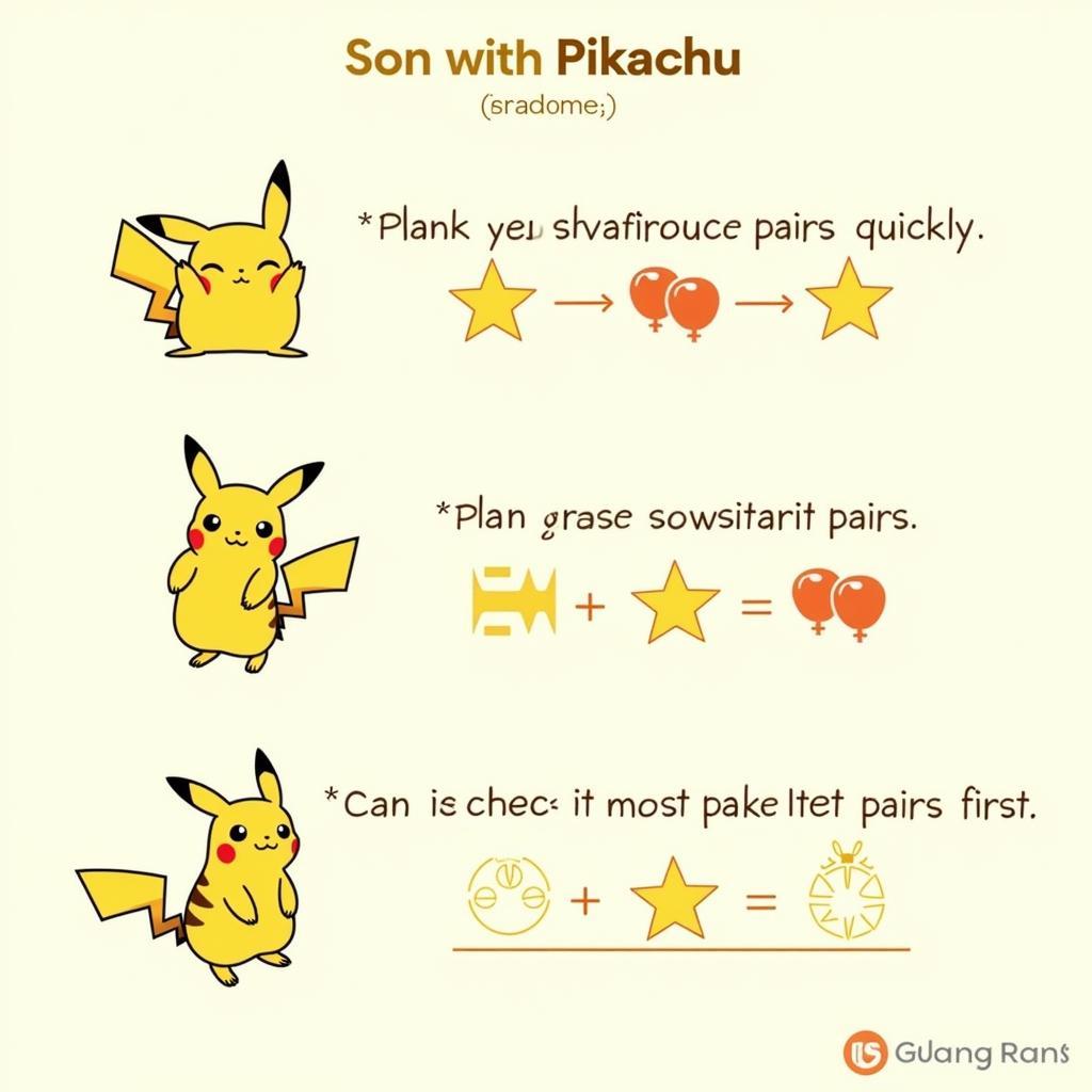 Cách chơi game Pikachu online hiệu quả