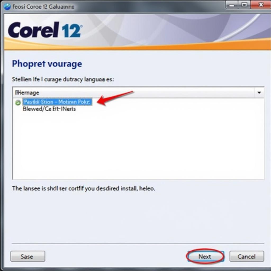 Cài đặt Corel 12 trên máy tính