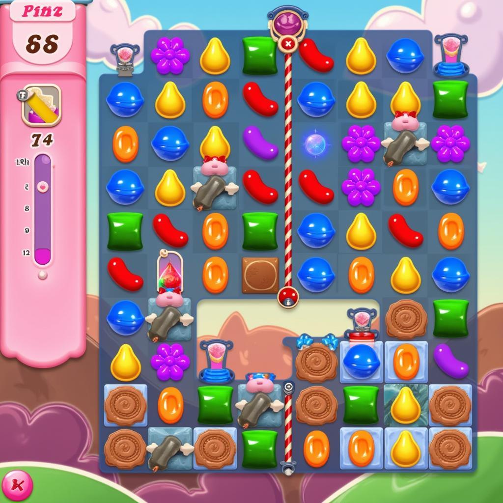 Candy Crush Saga iOS - Game giải đố kết hợp với yếu tố match-3