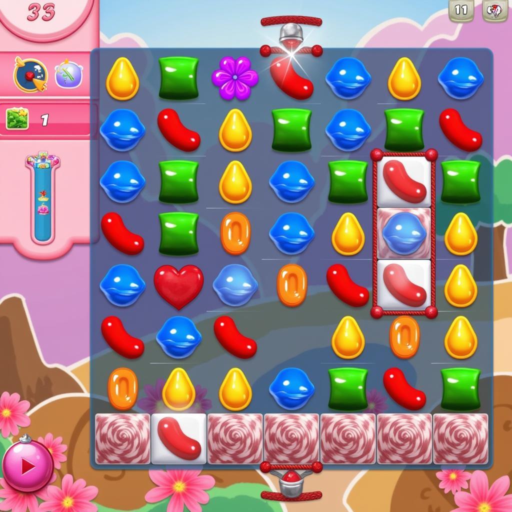 Chơi Candy Crush Saga trên iPhone 4S