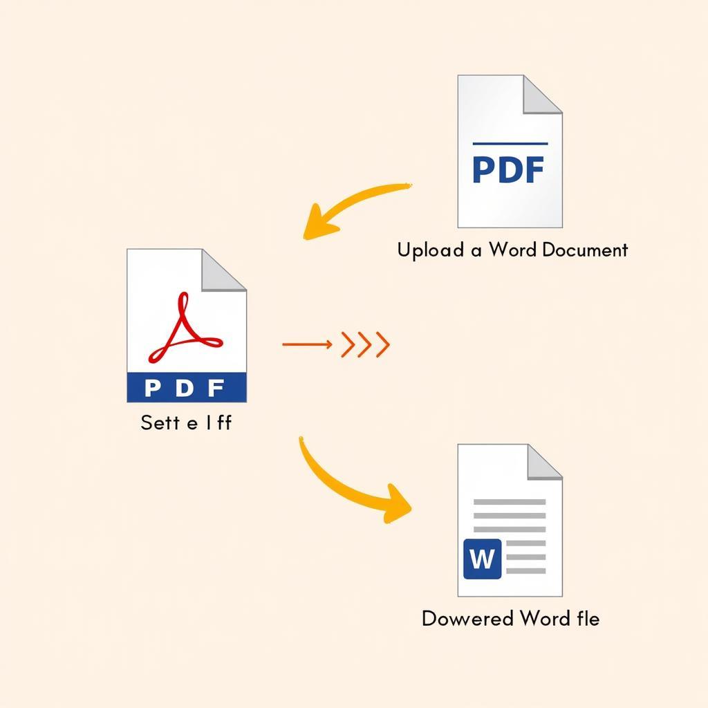 Chuyển đổi file PDF sang Word 2010 trực tuyến