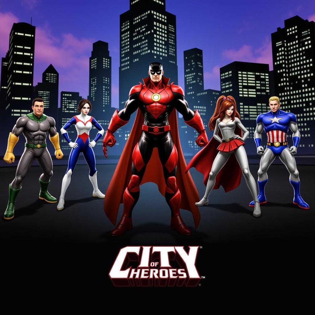 City of Heroes: Khám phá thế giới của siêu anh hùng trong thành phố