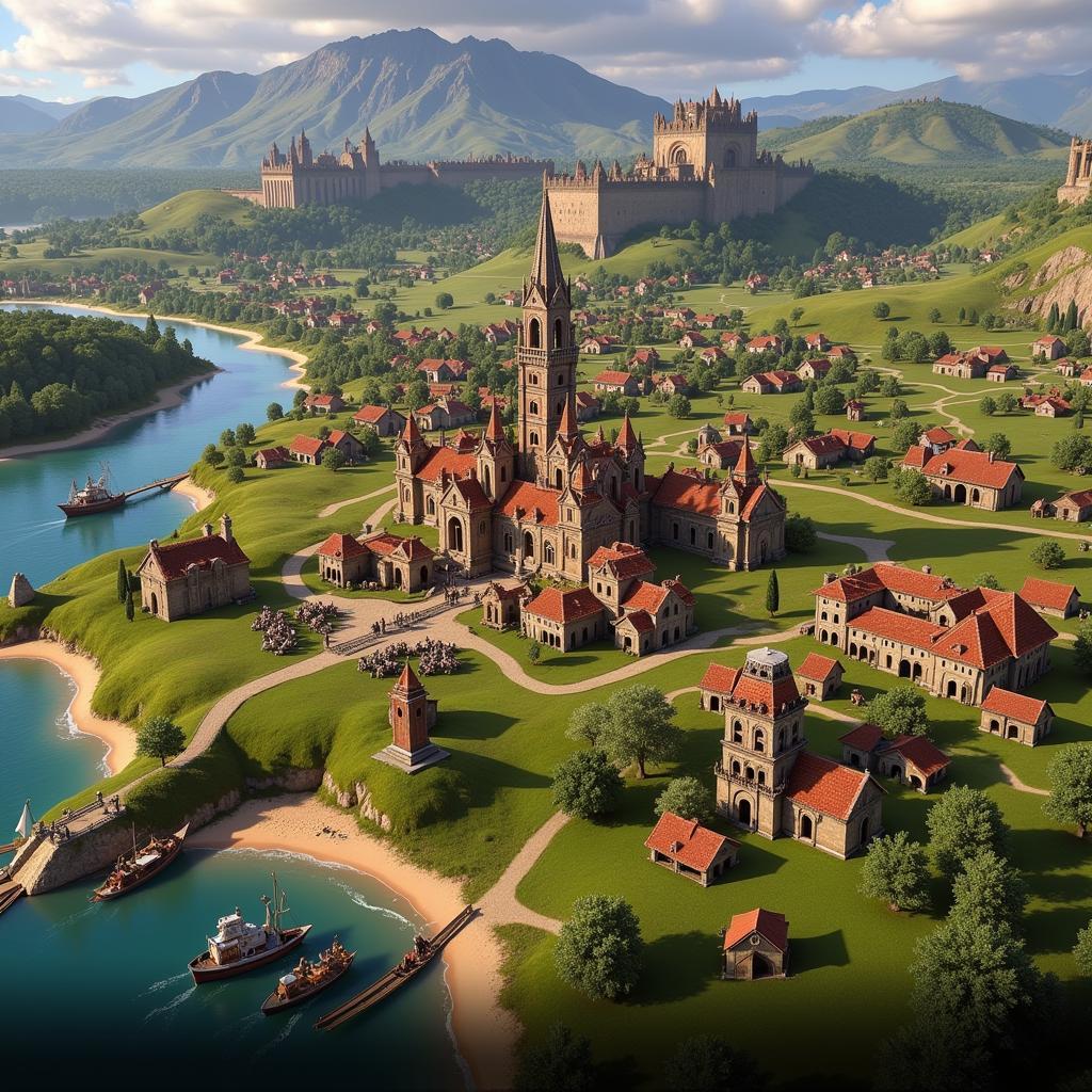 Civilization VI là game chiến lược theo lượt nổi tiếng, yêu cầu cấu hình thấp và gameplay hấp dẫn