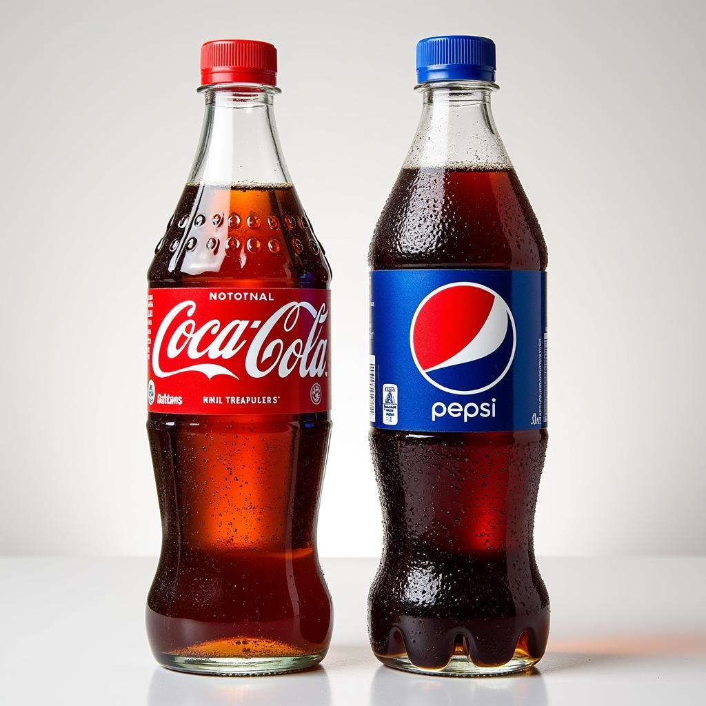 Hương vị thơm ngon của Coke và Pepsi