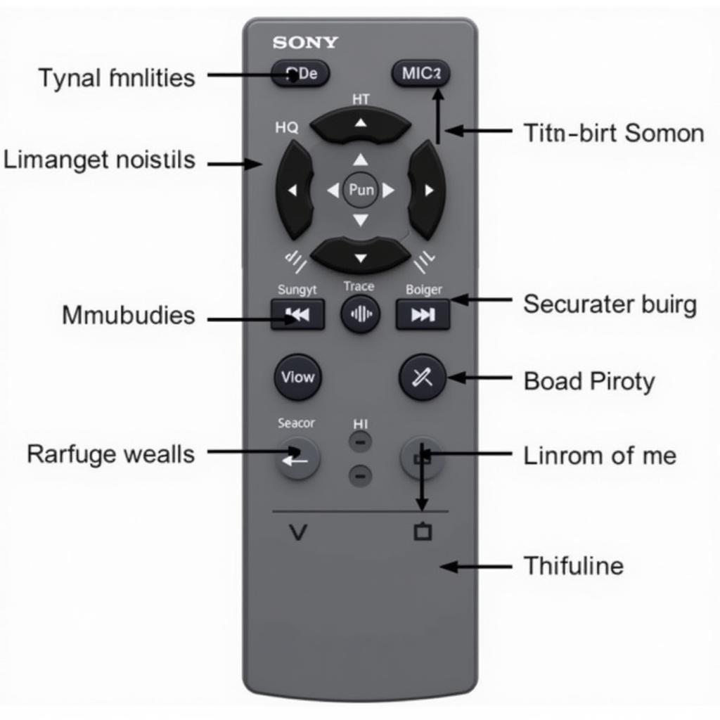 Hệ thống điều khiển loa Sony