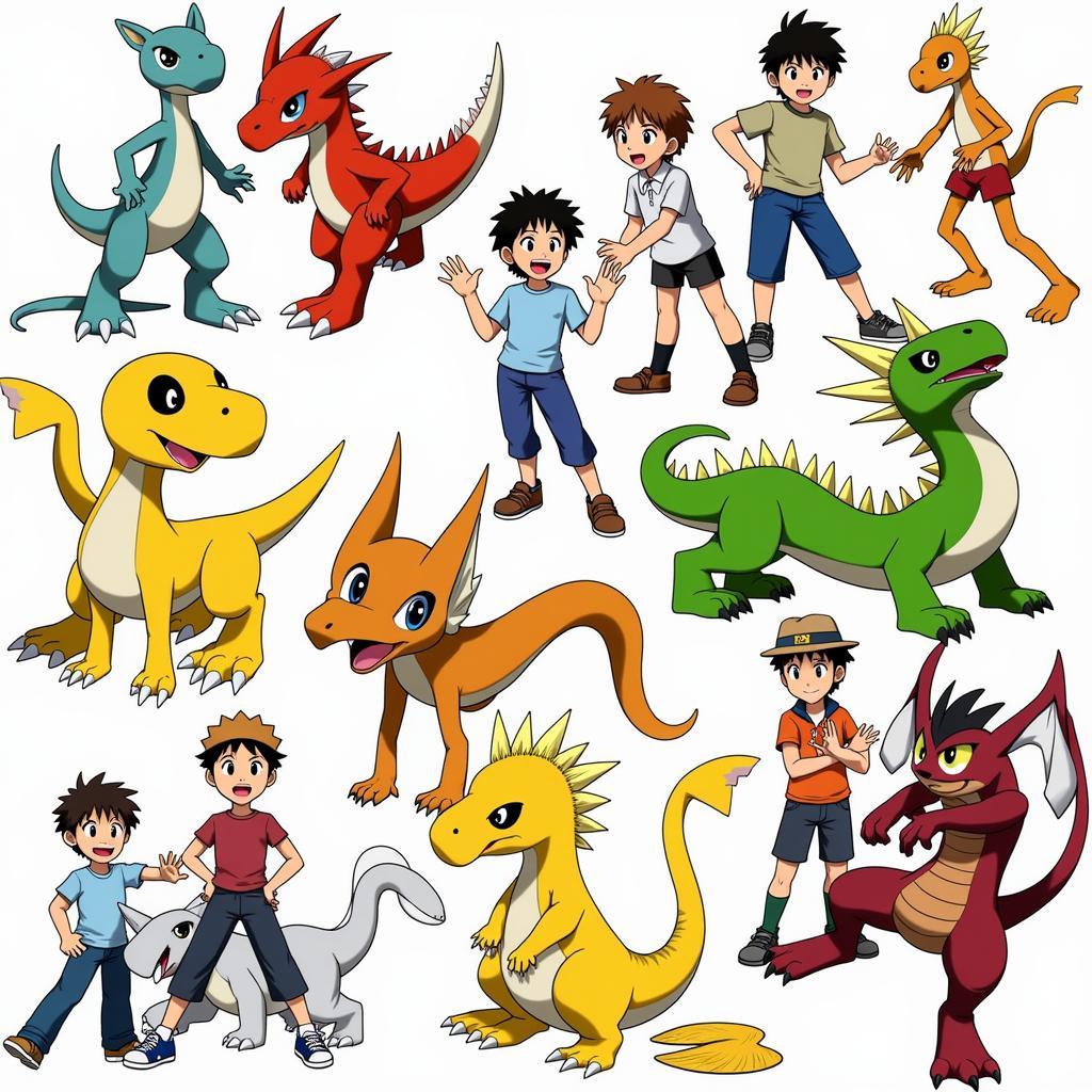 Những Hình Ảnh Vui Nhộn Về Trò Chơi Digimon Danh Nhau