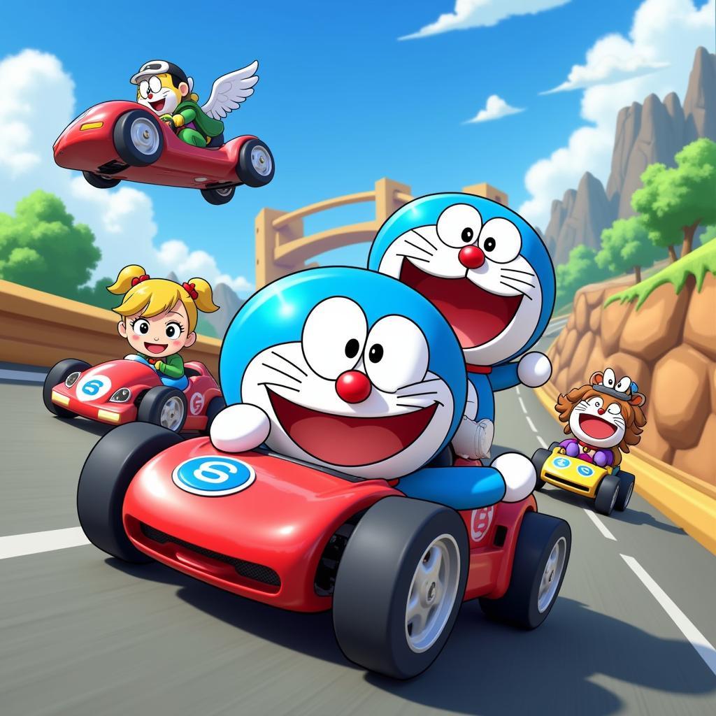 Doraemon: Gadget Racing - Game đua xe tốc độ