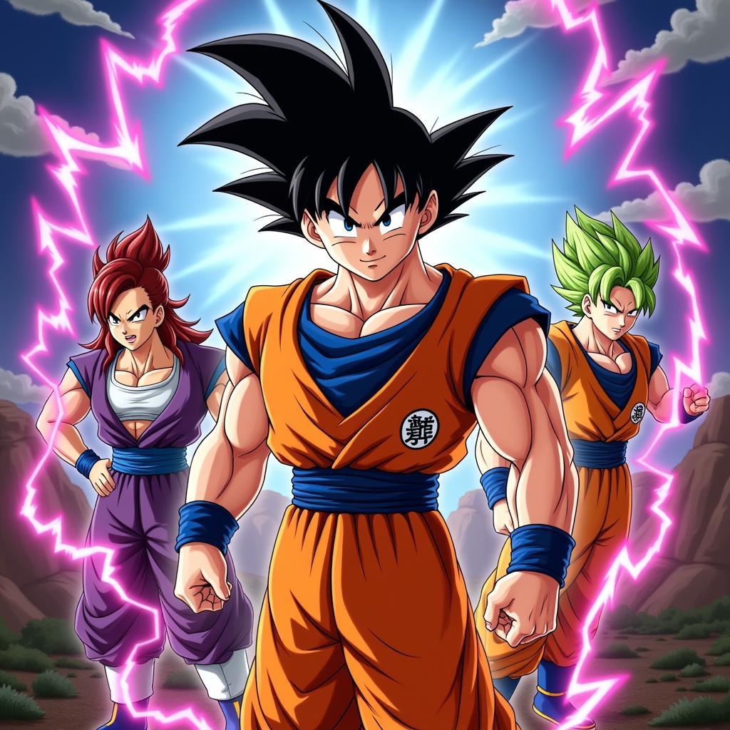 Game PK Dragon Ball: Cuộc chiến của những siêu Saiyan