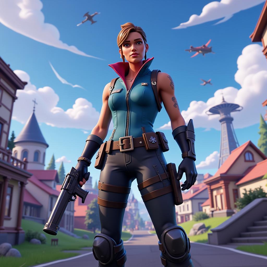 Chơi Fortnite battle royale trên máy tính yếu