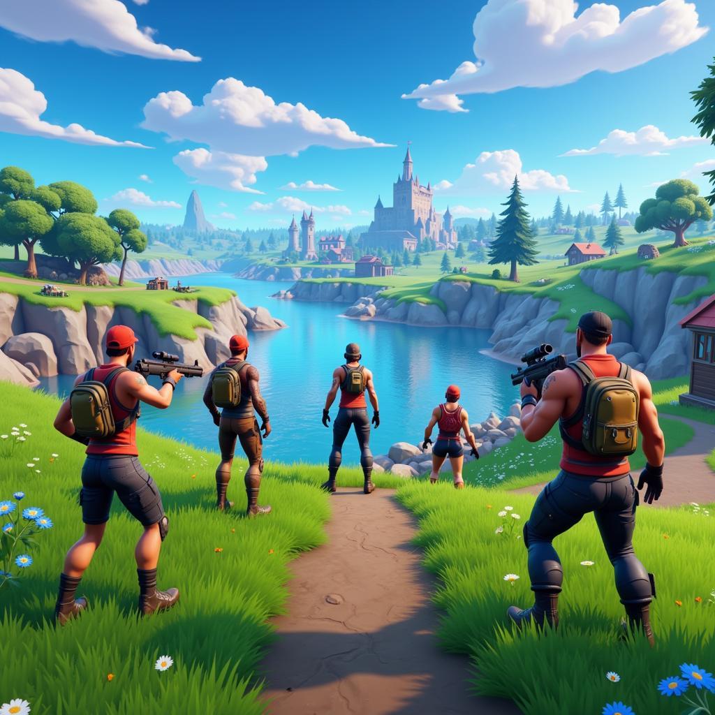 Fortnite: Trò chơi bắn súng sinh tồn kết hợp với xây dựng