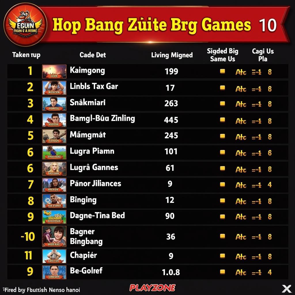 Top 10 game Big Bang Bigbang được game thủ Việt yêu thích nhất