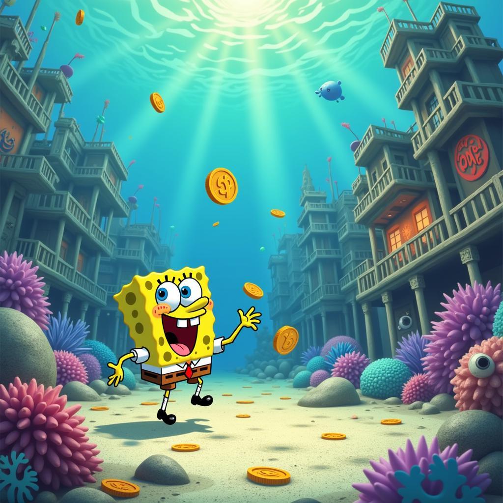 SpongeBob SquarePants in Bikini Bottom