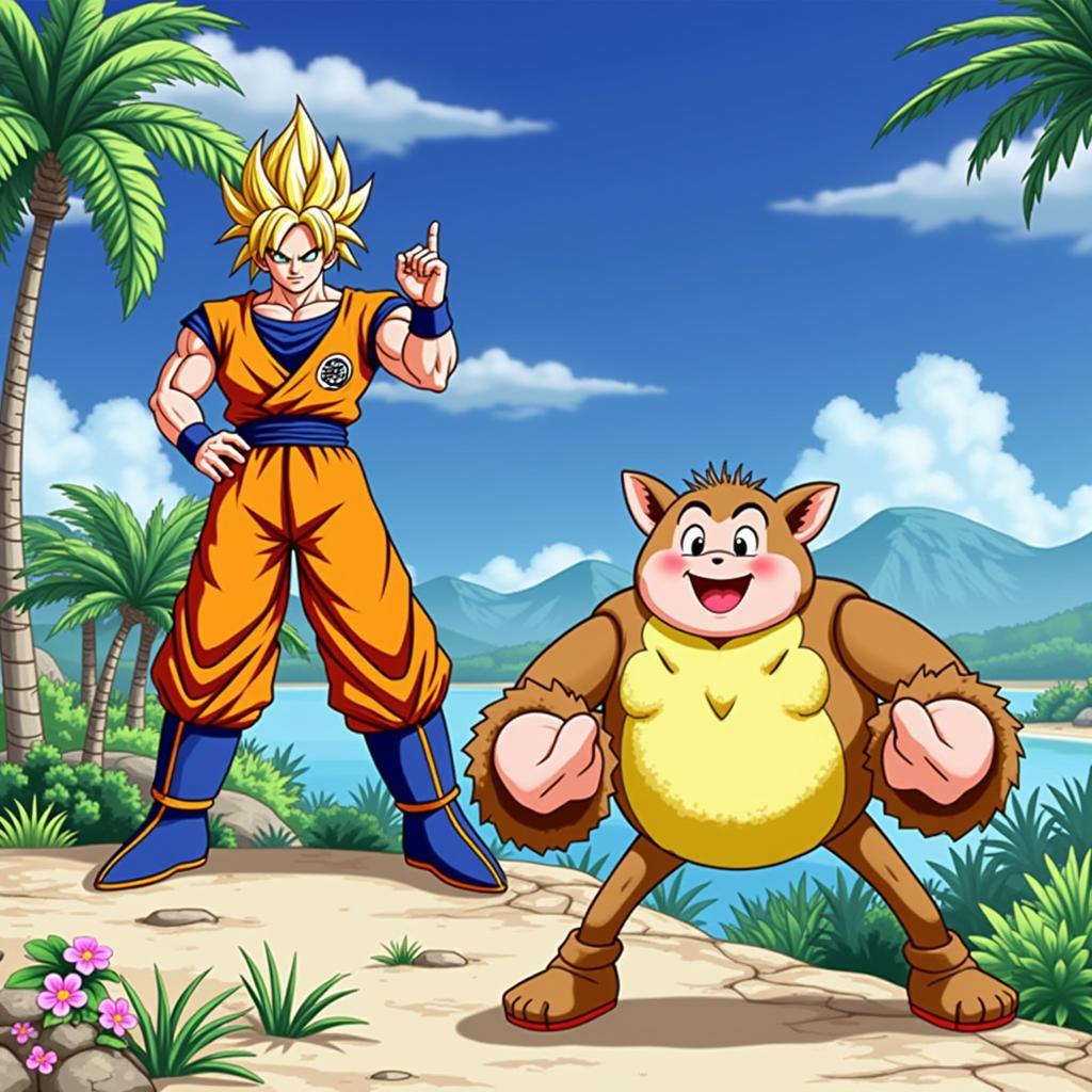 Hình ảnh game Dragon Ball 2.9 trên mạng