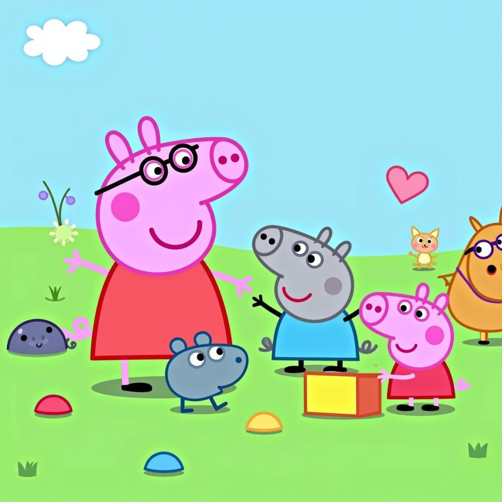 Hình ảnh minh họa cho Heo Peppa Game