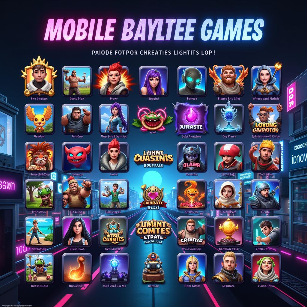 Danh sách top game mobile battle