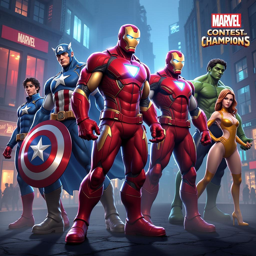 Marvel Contest of Champions: Realistic 3D Graphics and Epic Super Hero Battles