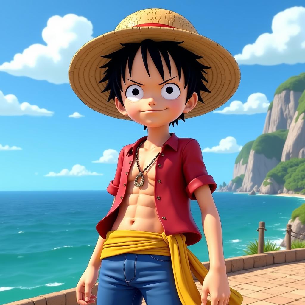 Luffy trong game One Piece 3D