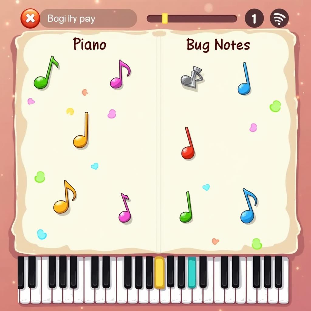 Game Piano 2 cho người mới bắt đầu - Những nốt nhạc dễ thương