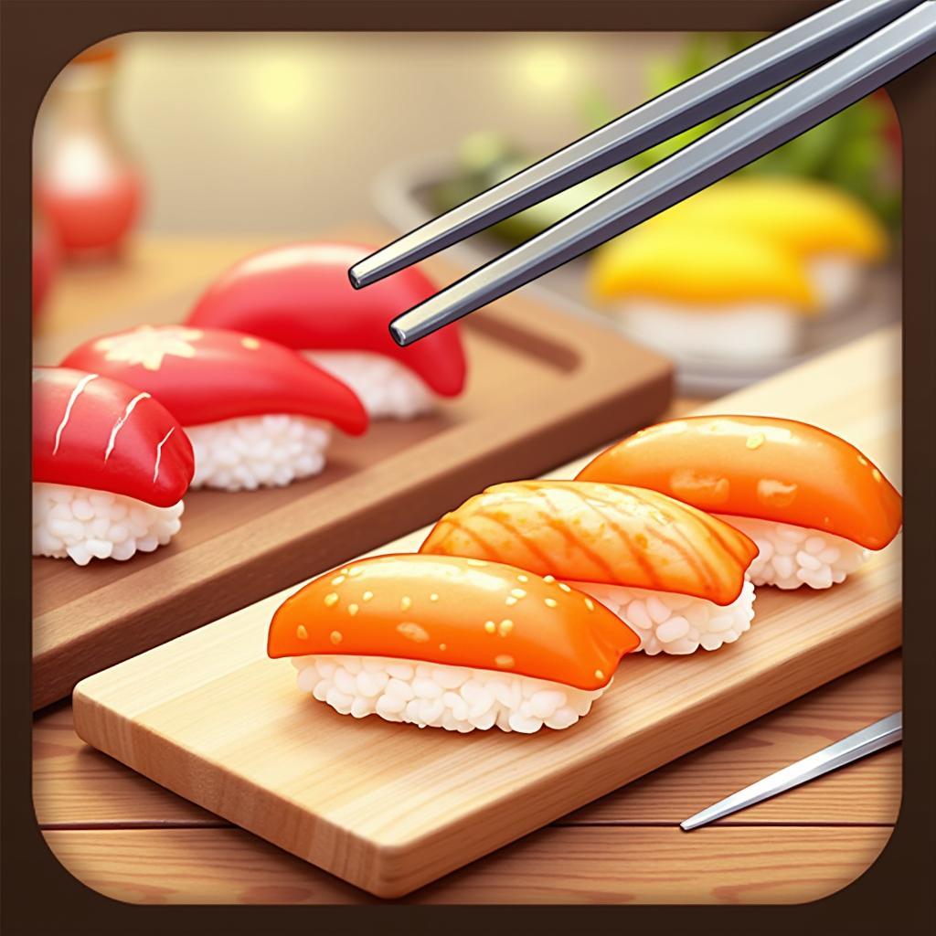 Game nhà hàng sushi Sushi Master: chế biến sushi hấp dẫn