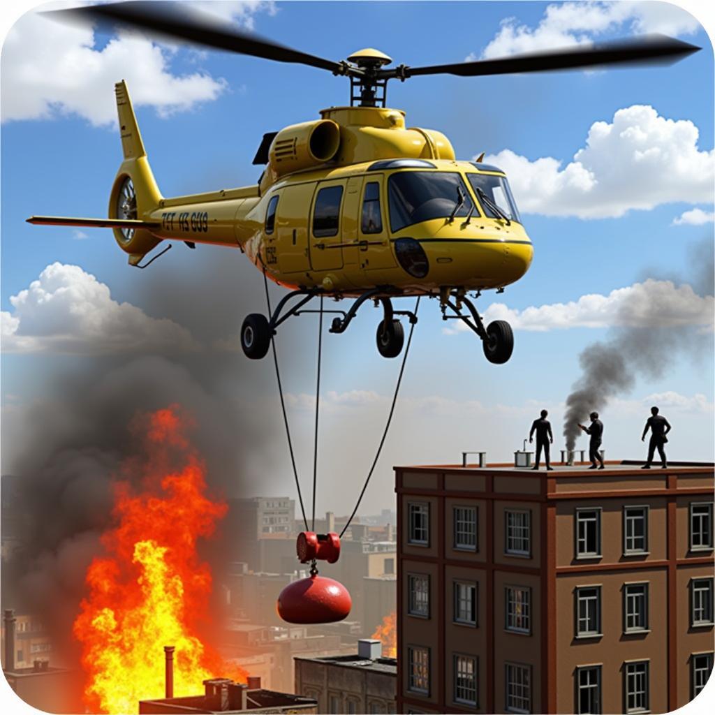 Game trực thăng cứu hộ Air Rescue: Helicopter Simulator