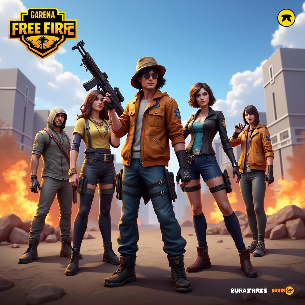 Garena Free Fire - tựa game battle royale với tốc độ nhanh