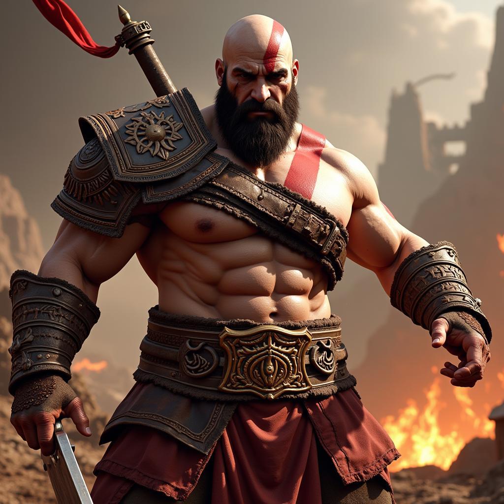 God of War III cho PS3: Tựa game hành động chặt chém mãn nhãn, đưa bạn vào cuộc chiến tàn khốc và đầy kịch tính giữa thần chiến tranh Kratos và các vị thần Olympus