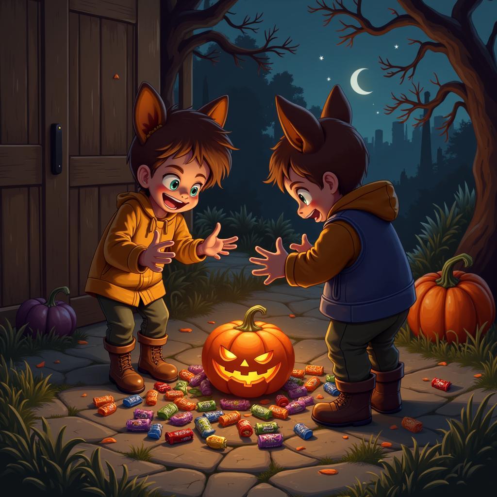 Hình ảnh kẹo Halloween