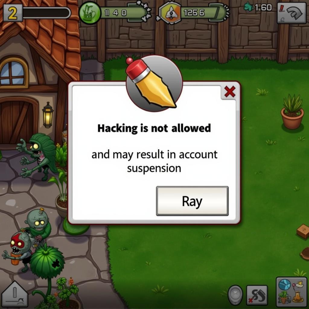 Hình ảnh minh họa về hack game Plants vs Zombies 2