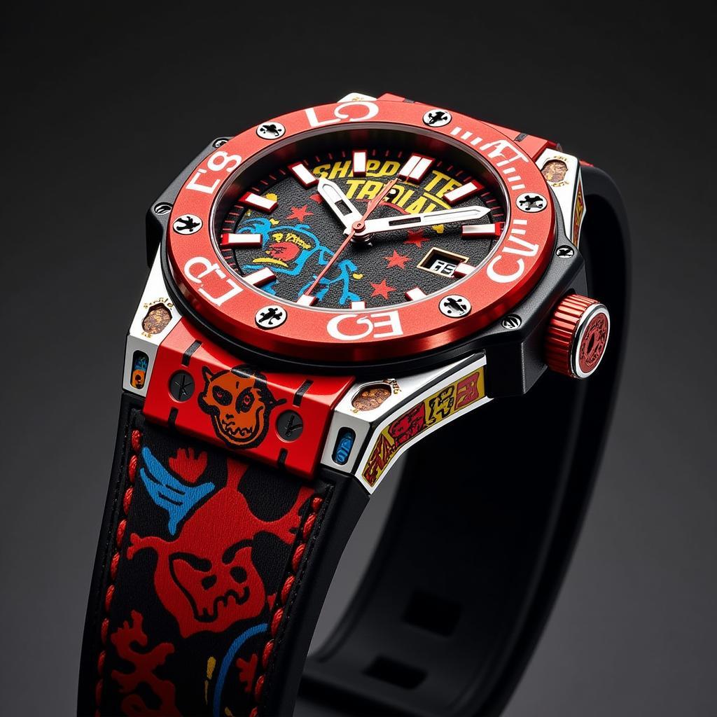 Hublot Big Bang Meca-10 Shepard Fairey: Chiếc đồng hồ kết hợp độc đáo giữa nghệ thuật và kỹ thuật