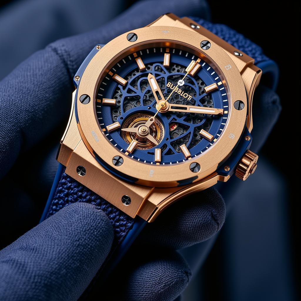 Hublot Big Bang Unico Sang Bleu II King Gold: Nét đẹp bất tử, một kiệt tác thời gian