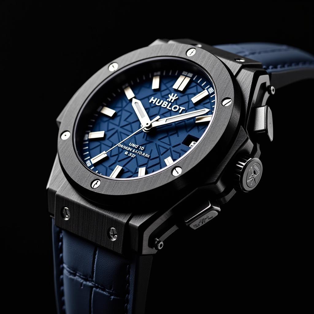 Đồng hồ Hublot Big Bang Unico Sang Bleu với thiết kế độc đáo, thu hút mọi ánh nhìn