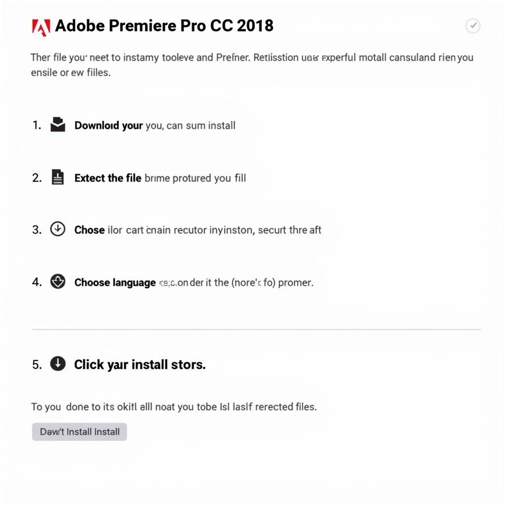 Hướng dẫn cài đặt Adobe Premiere Pro CC 2018