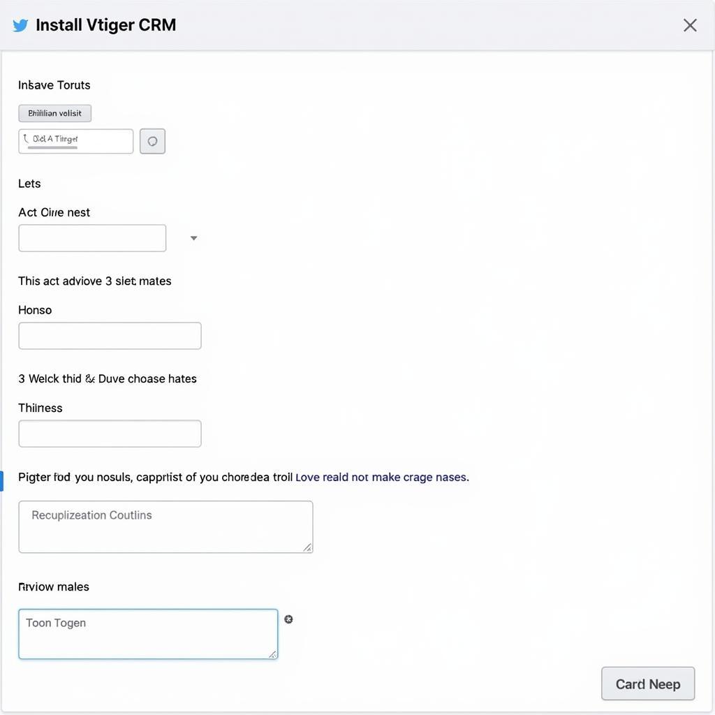 Hướng dẫn cài đặt Vtiger CRM