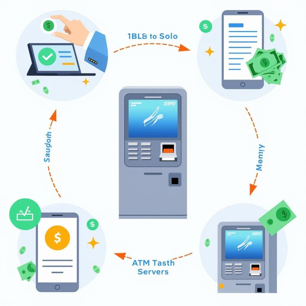 Hướng dẫn chuyển tiền bằng ATM