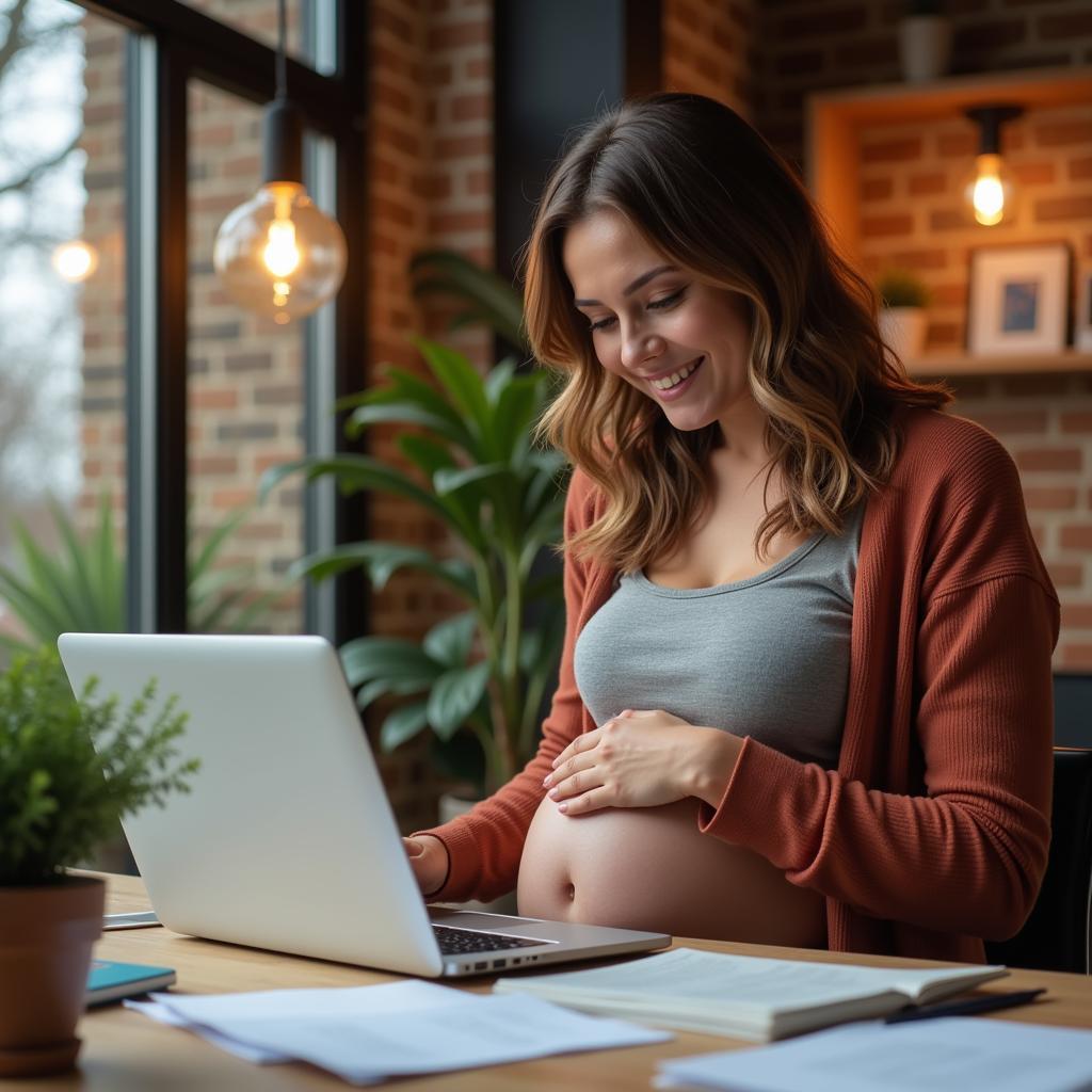 Hướng dẫn chi tiết cách làm chế độ thai sản trên Efy