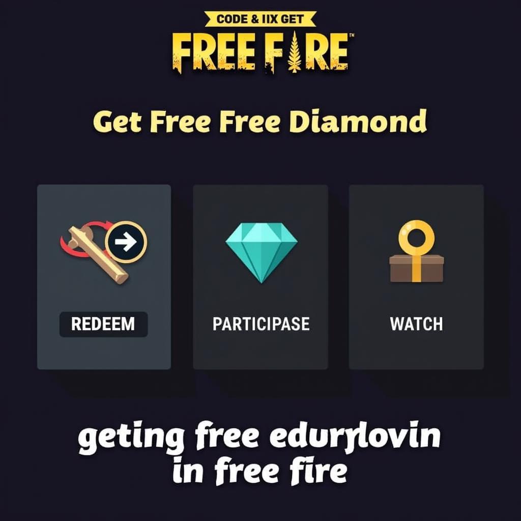 Hướng dẫn nạp kim cương Free Fire miễn phí