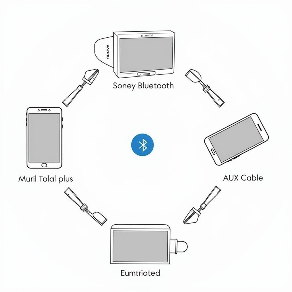 Kết nối loa Sony với thiết bị