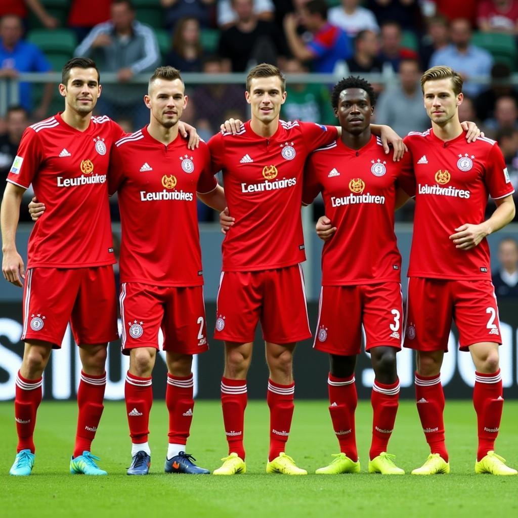 Bayer Leverkusen đội bóng giành vị trí thứ 3 Bundesliga 2013