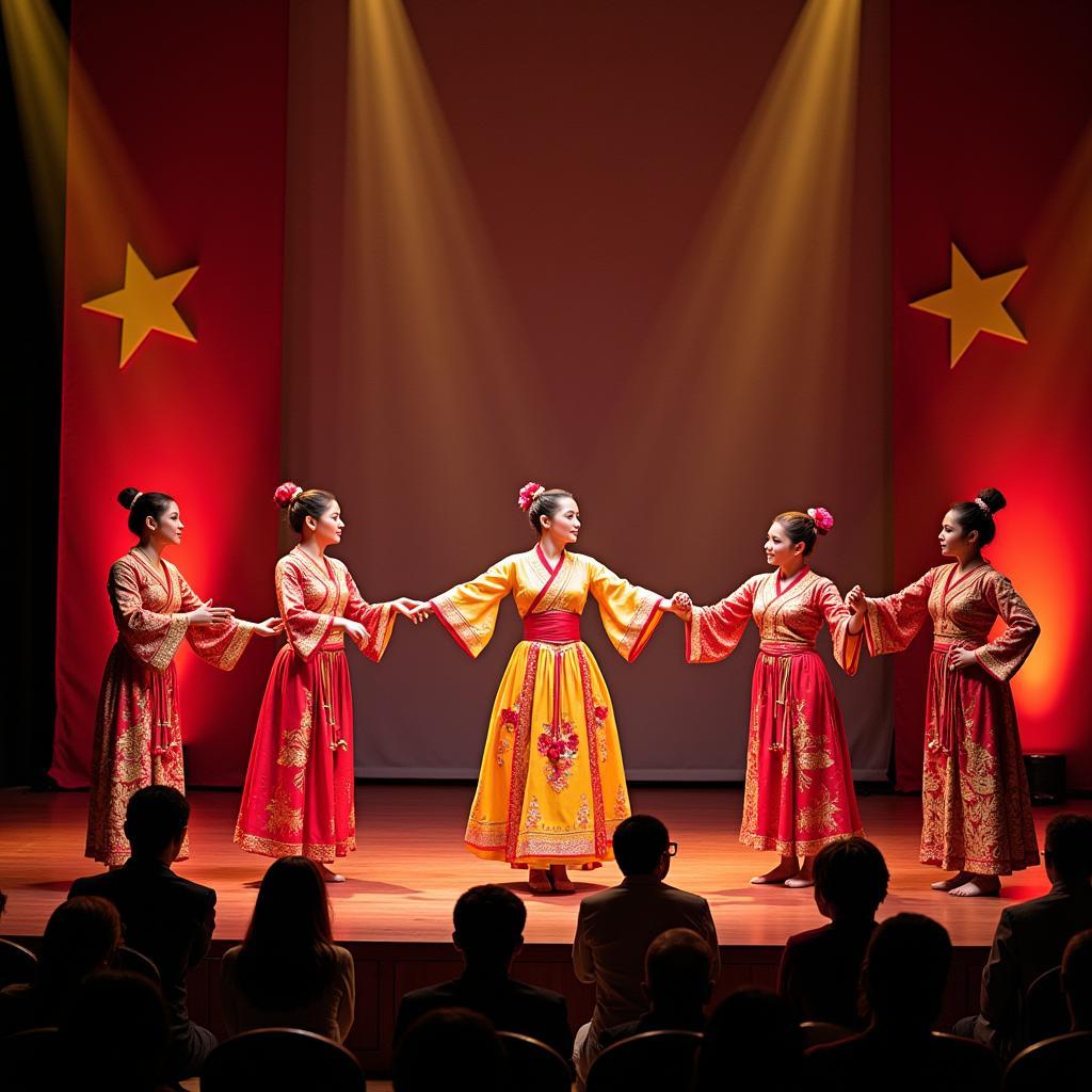 Vietnamese and Russian cultural exchange