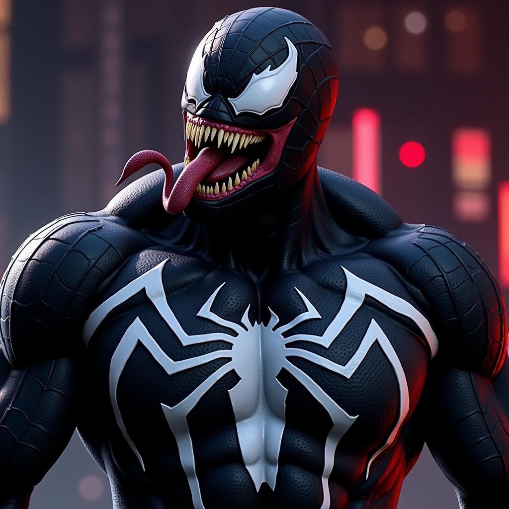 Game Marvel's Spider-Man với hình ảnh Venom