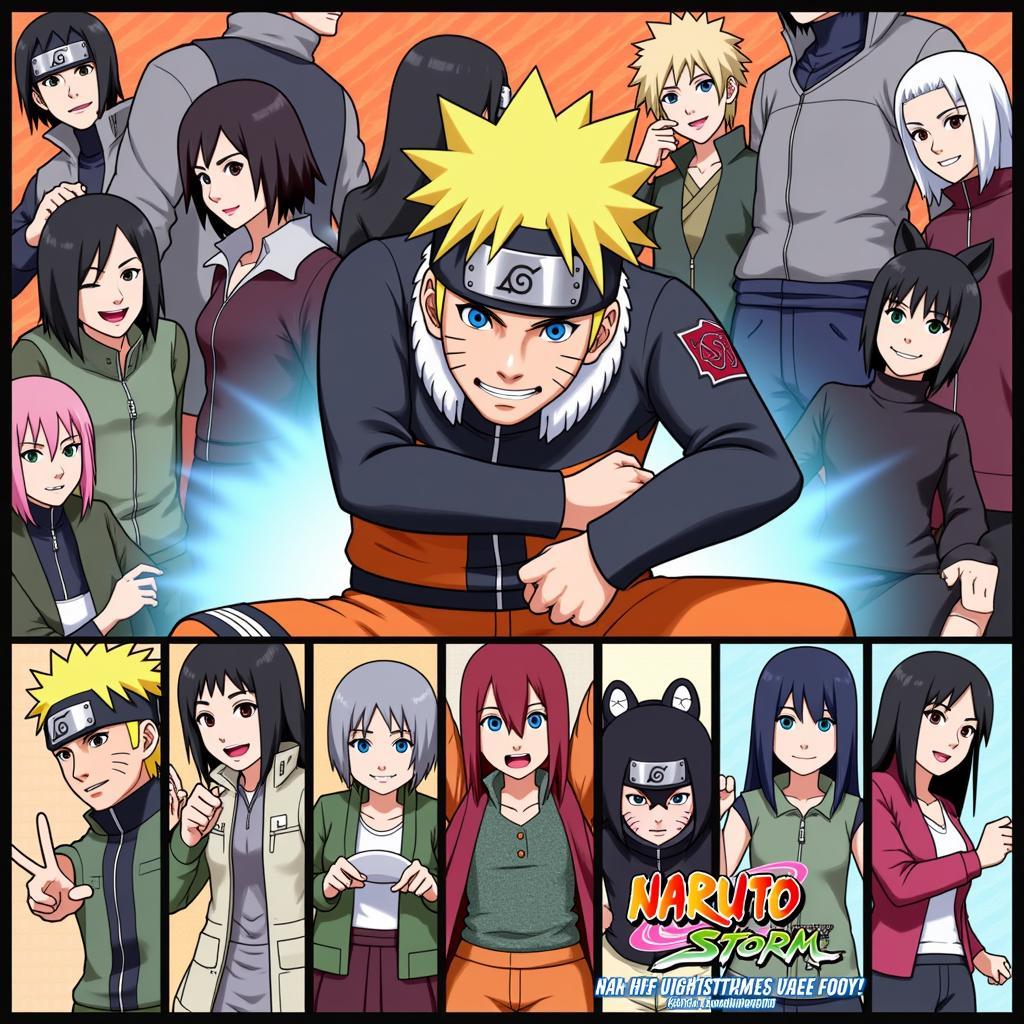 Game 2 Người Naruto Offline - Naruto Shippuden Ultimate Ninja Storm 4