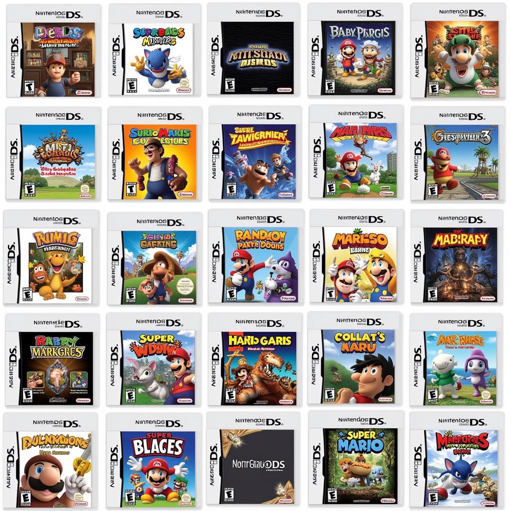 Nintendo DS game collection